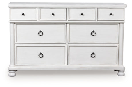 Rowlenstown Antique White Dresser from Ashley - Luna Furniture