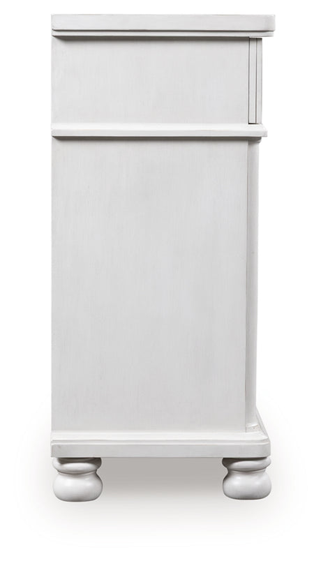 Rowlenstown Antique White Dresser from Ashley - Luna Furniture