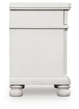Rowlenstown Antique White Nightstand from Ashley - Luna Furniture