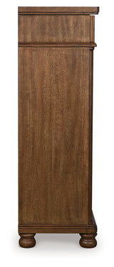 Rowlenstown Brown Chest of Drawers from Ashley - Luna Furniture