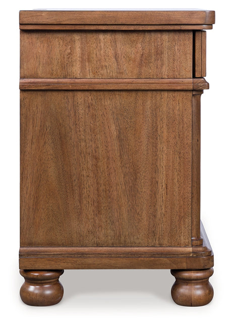 Rowlenstown Brown Nightstand from Ashley - Luna Furniture