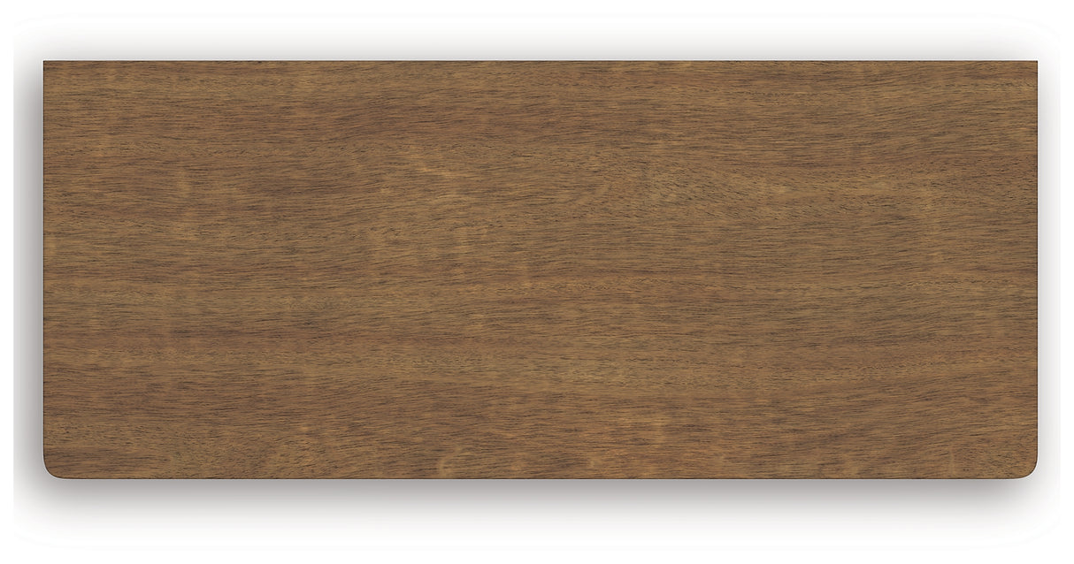 Rowlenstown California King Poster Bed with Dresser and Chest in Brown from Ashley Furniture - Luna Furniture