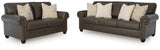 Roxmere Umber Living Room Set from Ashley - Luna Furniture