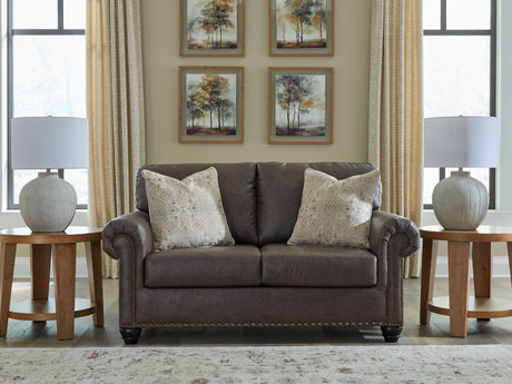 Roxmere Umber Loveseat from Ashley - Luna Furniture