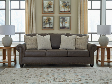 Roxmere Umber Sofa from Ashley - Luna Furniture