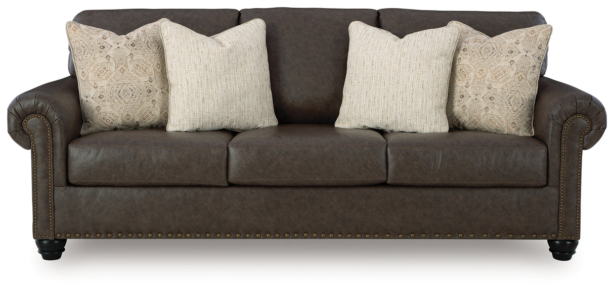 Roxmere Umber Sofa from Ashley - Luna Furniture