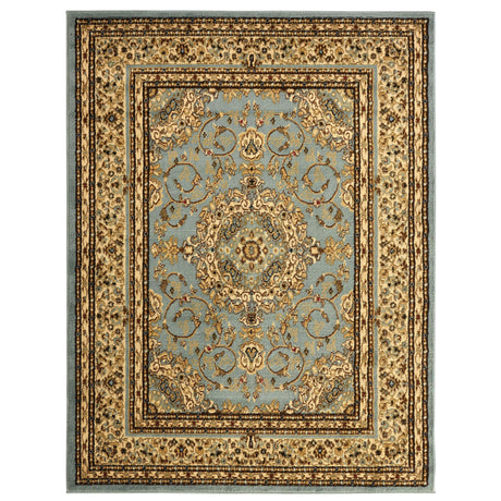 Royal Brown and Grayish Blue 8X10 Rug from Nova Furniture - Luna Furniture