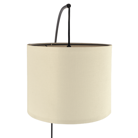 Royal 3-Arm Metal Arc Floor Lamp, Oil Rubbed Bonze with Linen Shade, 4 way Rotary Switch from Midinmod - Luna Furniture