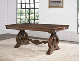Royale Brown Pecan Dining Room Set from Steve Silver - Luna Furniture