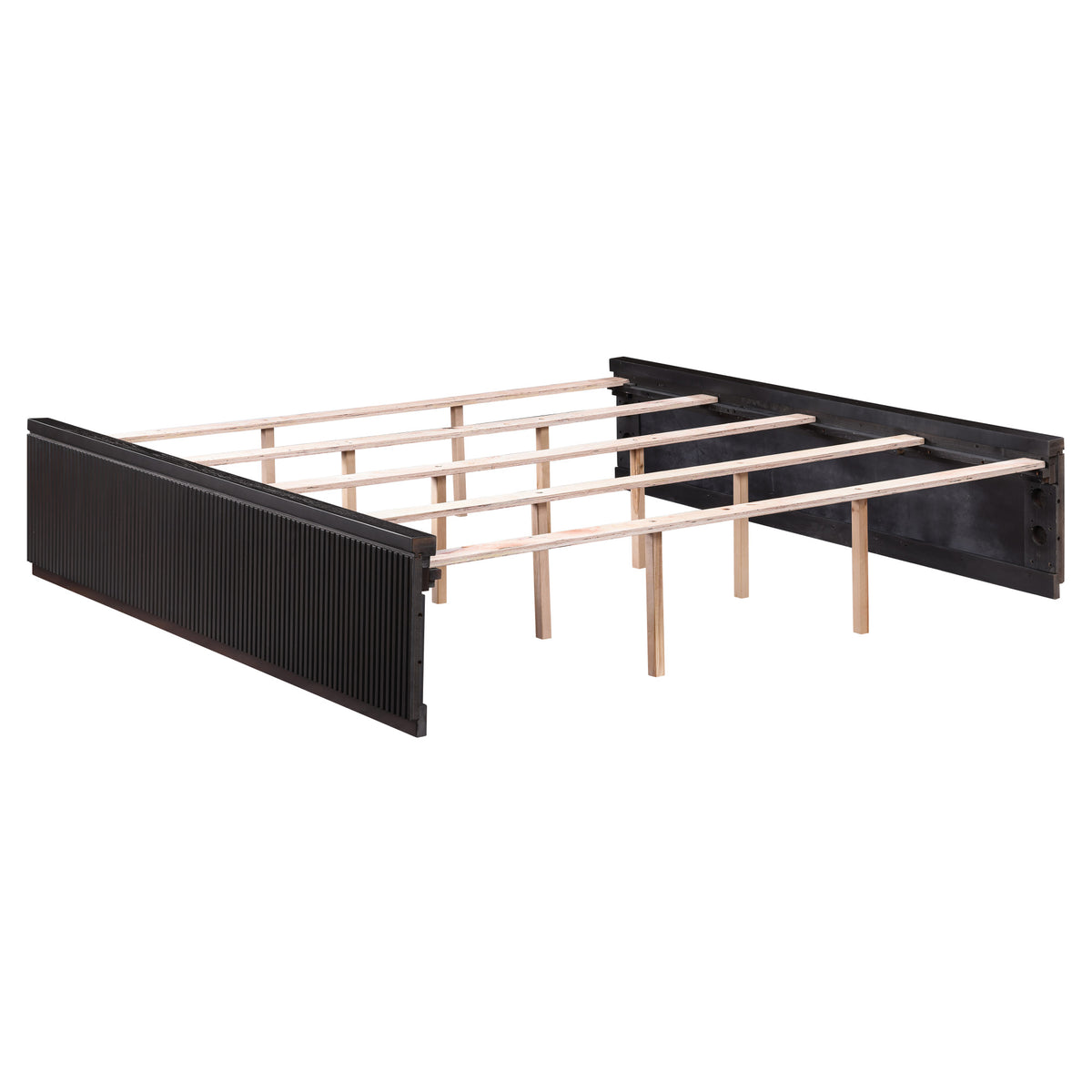 Henry Reeded King Bed, Espresso Finish from Steve Silver - Luna Furniture