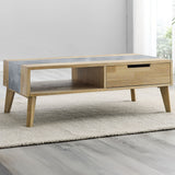 Calgary Sintered Stone Inlay Coffee Table from Steve Silver - Luna Furniture
