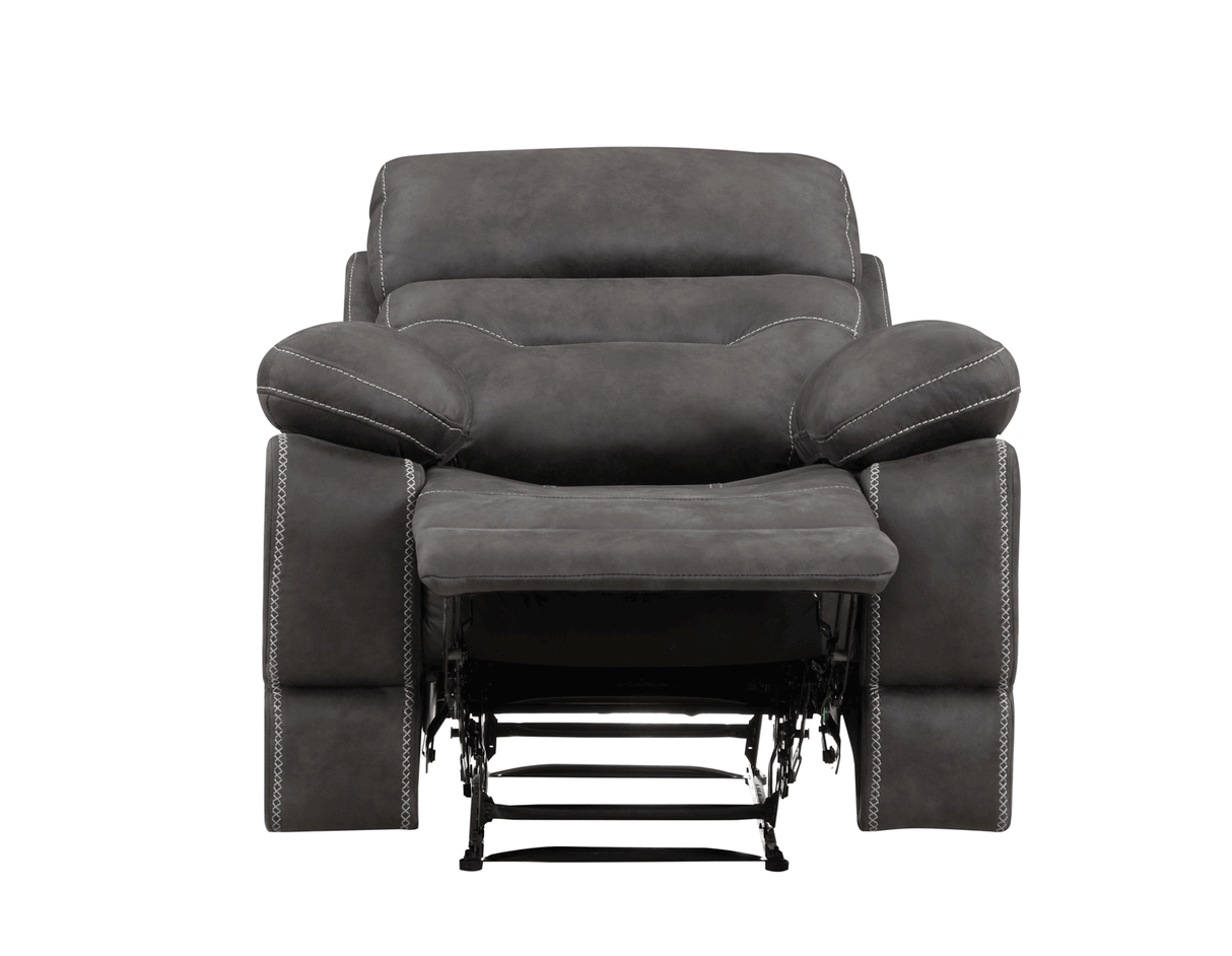 Rudger Gray Manual Recliner from Steve Silver - Luna Furniture