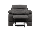 Rudger Gray Manual Recliner from Steve Silver - Luna Furniture