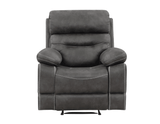 Rudger Gray Manual Recliner from Steve Silver - Luna Furniture