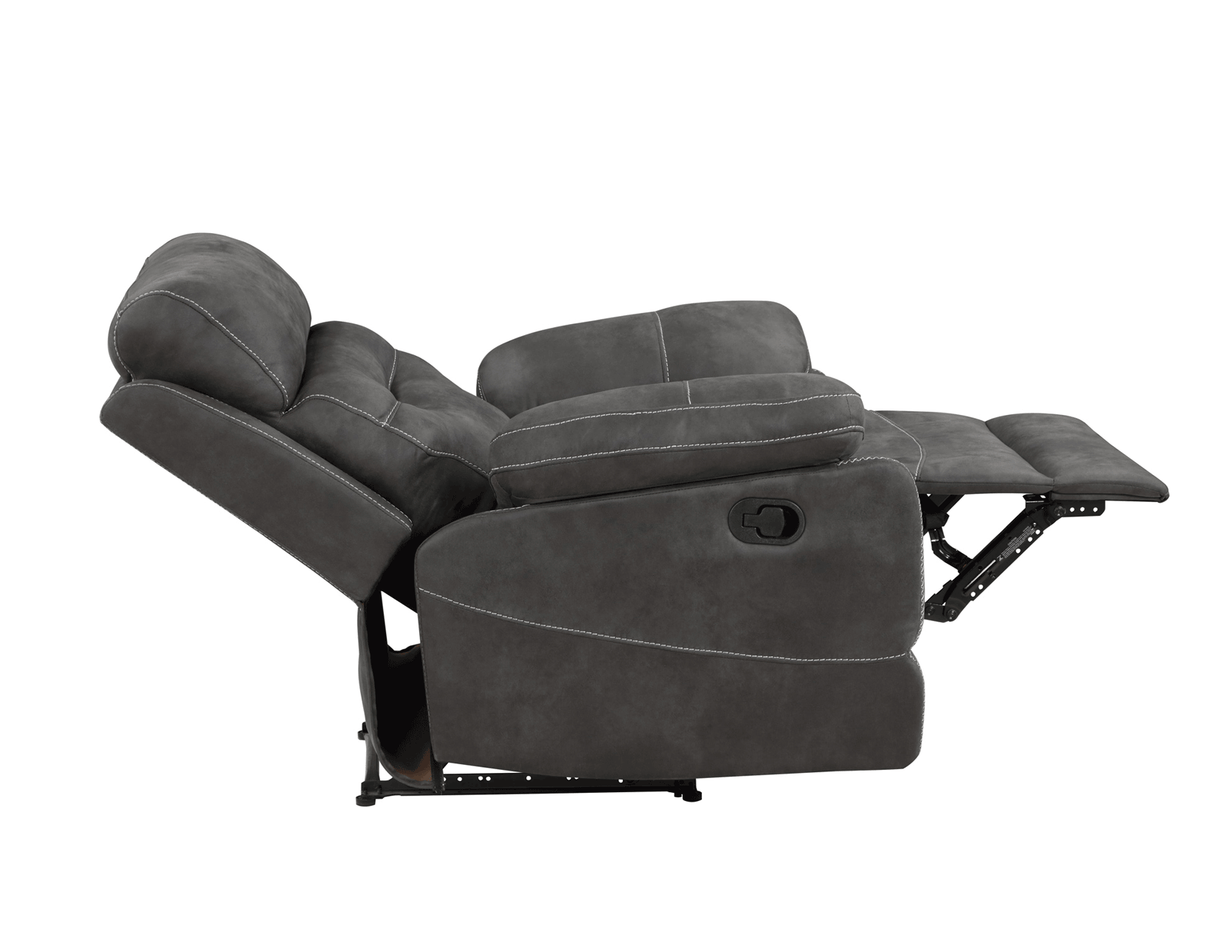 Rudger Gray Manual Recliner from Steve Silver - Luna Furniture