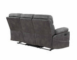 Rudger Gray Reclining Sofa from Steve Silver - Luna Furniture