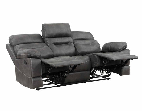 Rudger Gray Reclining Sofa from Steve Silver - Luna Furniture