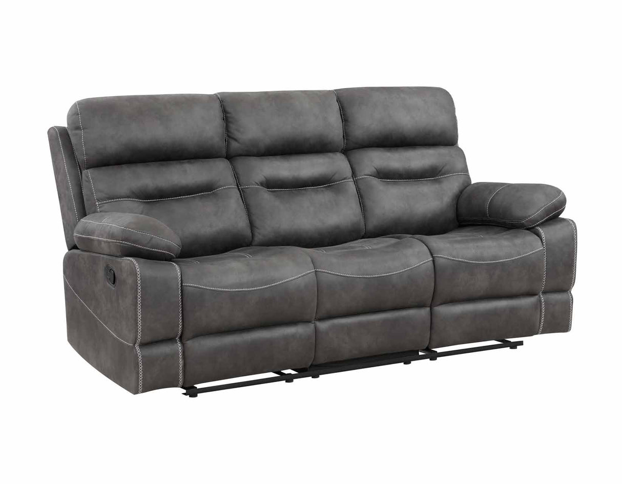 Rudger Gray Reclining Sofa from Steve Silver - Luna Furniture