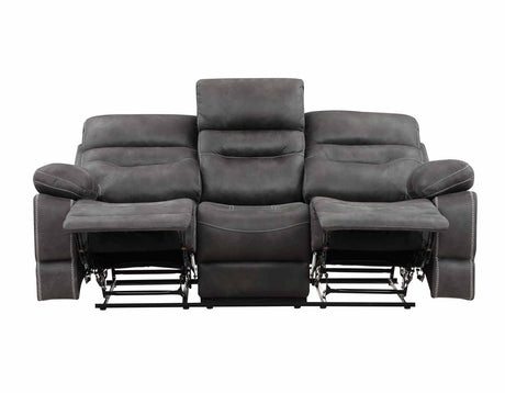 Rudger Gray Reclining Sofa from Steve Silver - Luna Furniture