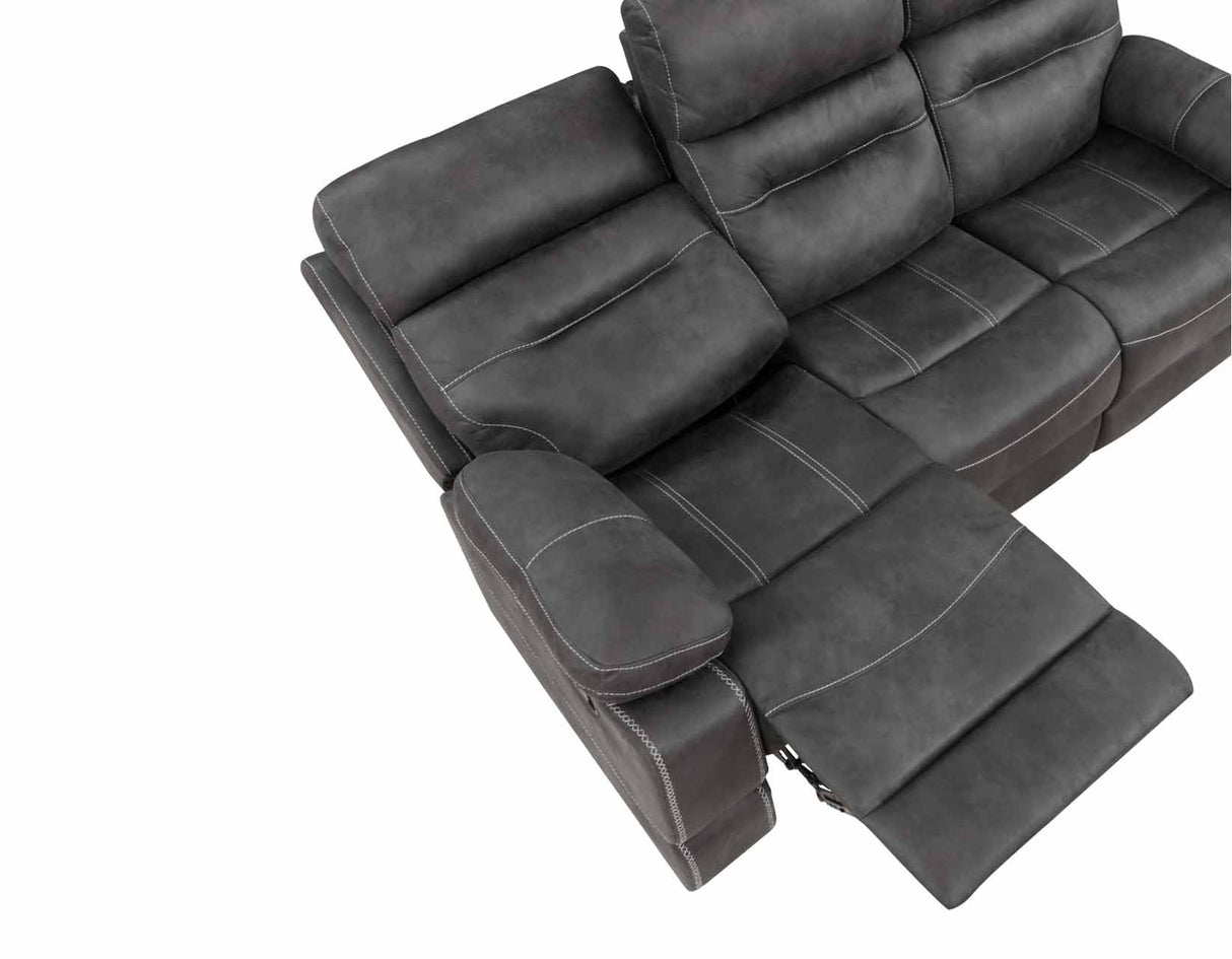 Rudger Gray Reclining Sofa from Steve Silver - Luna Furniture