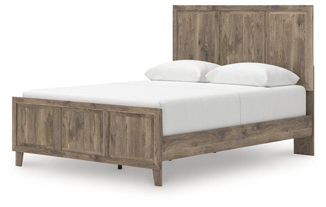 Rusticott Brown Queen Panel Bed from Ashley - Luna Furniture