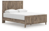 Rusticott Queen Panel Bed with Dresser and Nightstand in Brown from Ashley Furniture - Luna Furniture