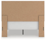 Rusticott Queen Panel Bed with Mirrored Dresser in Brown from Ashley - Luna Furniture