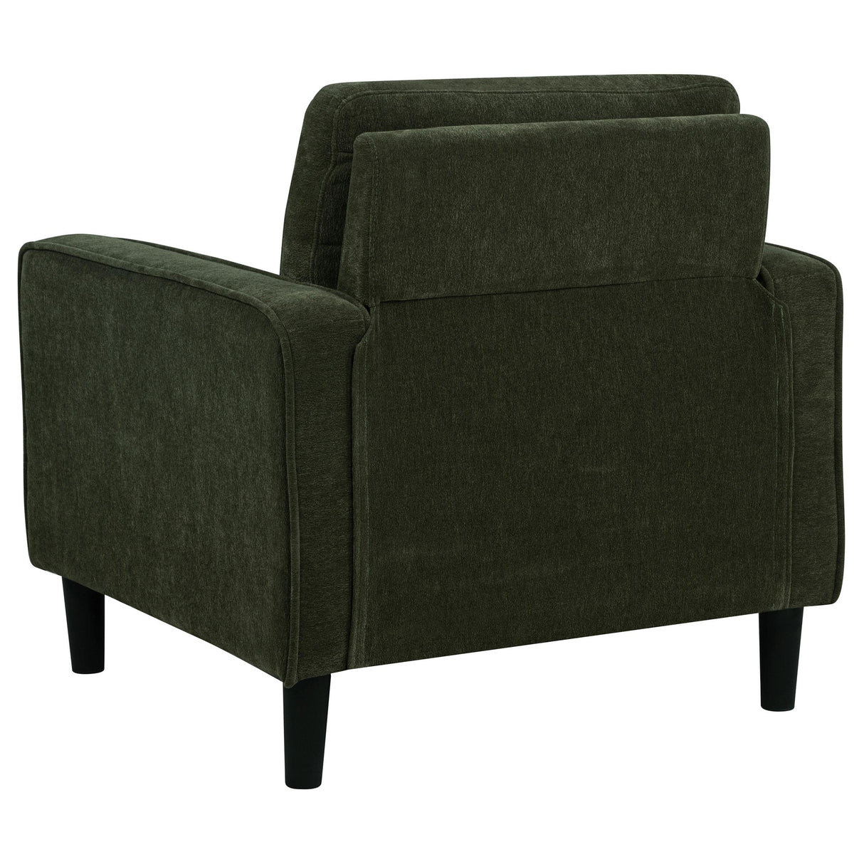 Ruth Matcha Green Fabric Upholstered Track Arm Accent Chair from Coaster - Luna Furniture