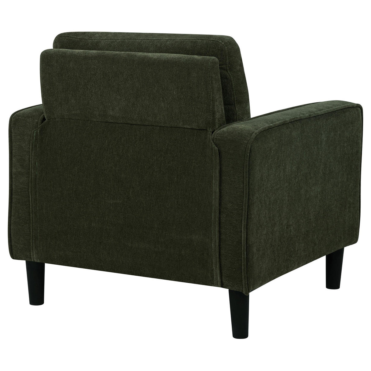 Ruth Matcha Green Fabric Upholstered Track Arm Accent Chair from Coaster - Luna Furniture