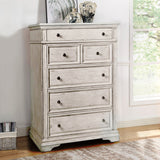 Highland Park Cathedral White Chest from Steve Silver - Luna Furniture