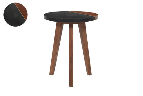 Caspian Round Accent End Table from Steve Silver - Luna Furniture