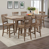 Riverdale Driftwood 5-Piece Counter Height Set from Steve Silver - Luna Furniture