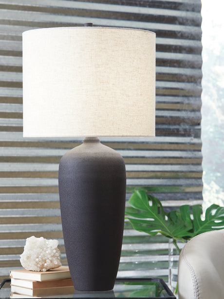 Ryenburg Black Table Lamp from Ashley - Luna Furniture