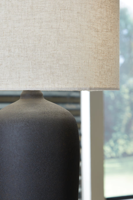 Ryenburg Black Table Lamp from Ashley - Luna Furniture