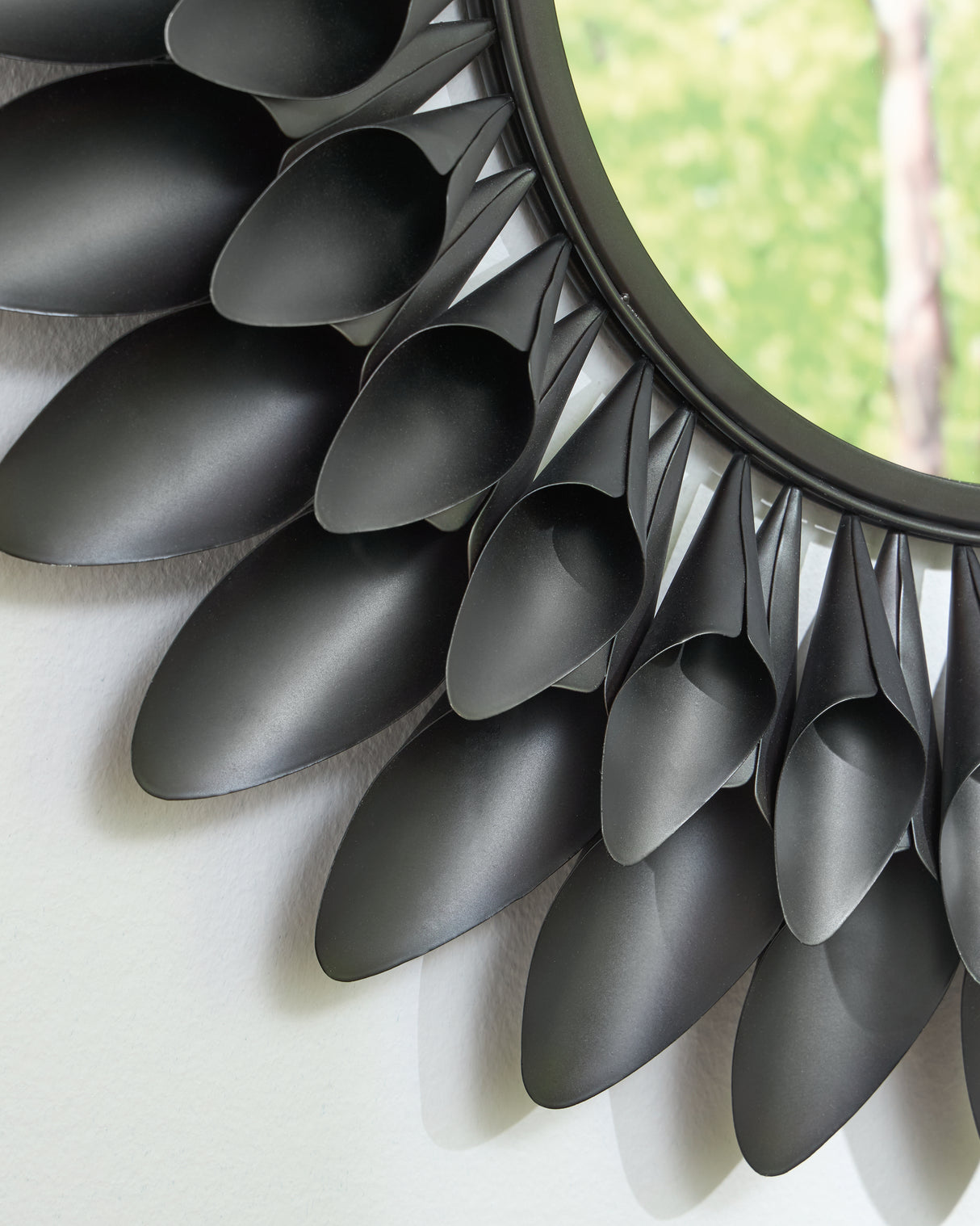 Ryenmour Oil Rubbed Bronze Finish Accent Mirror from Ashley Furniture - Luna Furniture