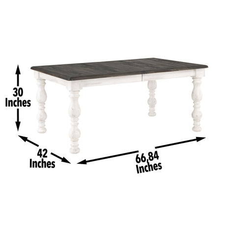 Heston 66-84 inch Dining Table from Steve Silver - Luna Furniture