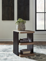 Rylandyn Black/Light Brown End Table from Ashley - Luna Furniture