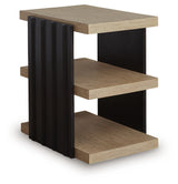 Rylandyn Black/Light Brown End Table from Ashley - Luna Furniture
