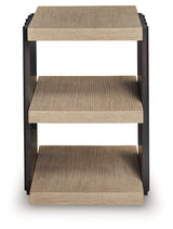 Rylandyn Black/Light Brown End Table from Ashley - Luna Furniture
