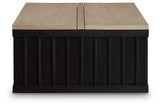 Rylandyn Black/Light Brown Lift-Top Coffee Table from Ashley - Luna Furniture