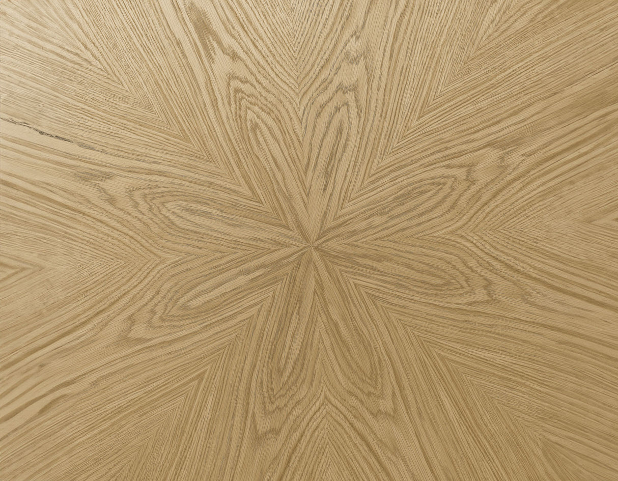 Rylie 48-inch Round Dining Table with Folding Game Top, Natural Finish from Steve Silver - Luna Furniture