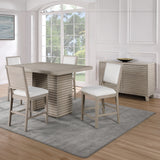 Lily Gray 24" Counter Stool, Set of 2 from Steve Silver - Luna Furniture