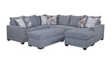 Scout Ash Gray Sectional from Happy Homes - Luna Furniture