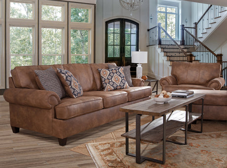 Carleigh Camel Sofa & Loveseat Set from Happy Homes - Luna Furniture