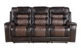 S1988 Phoenix II Brown 3pcs Reclining Set from New Era Innovations - Luna Furniture