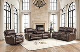 Titan Espresso Oversized 3-Piece Reclining Set from Happy Homes - Luna Furniture