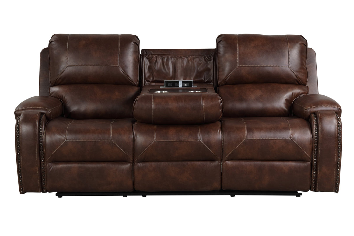 Titan Rust Oversized 3-Piece Reclining Set from Happy Homes - Luna Furniture