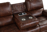 Titan Rust Oversized 3-Piece Reclining Set from Happy Homes - Luna Furniture