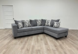 Monroe Charcoal RAF Sectional from Happy Homes - Luna Furniture