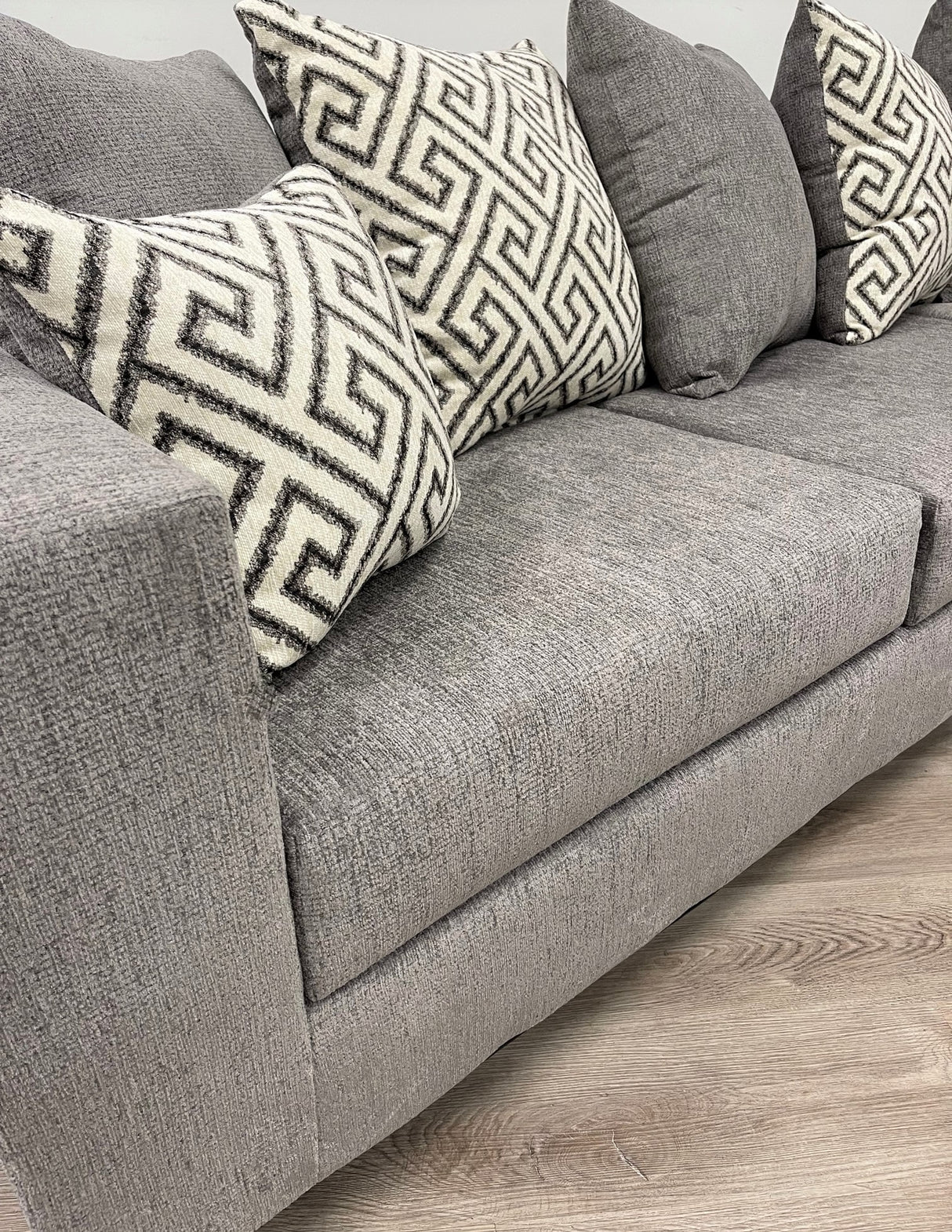 Monroe Smoke Sectional from Happy Homes - Luna Furniture